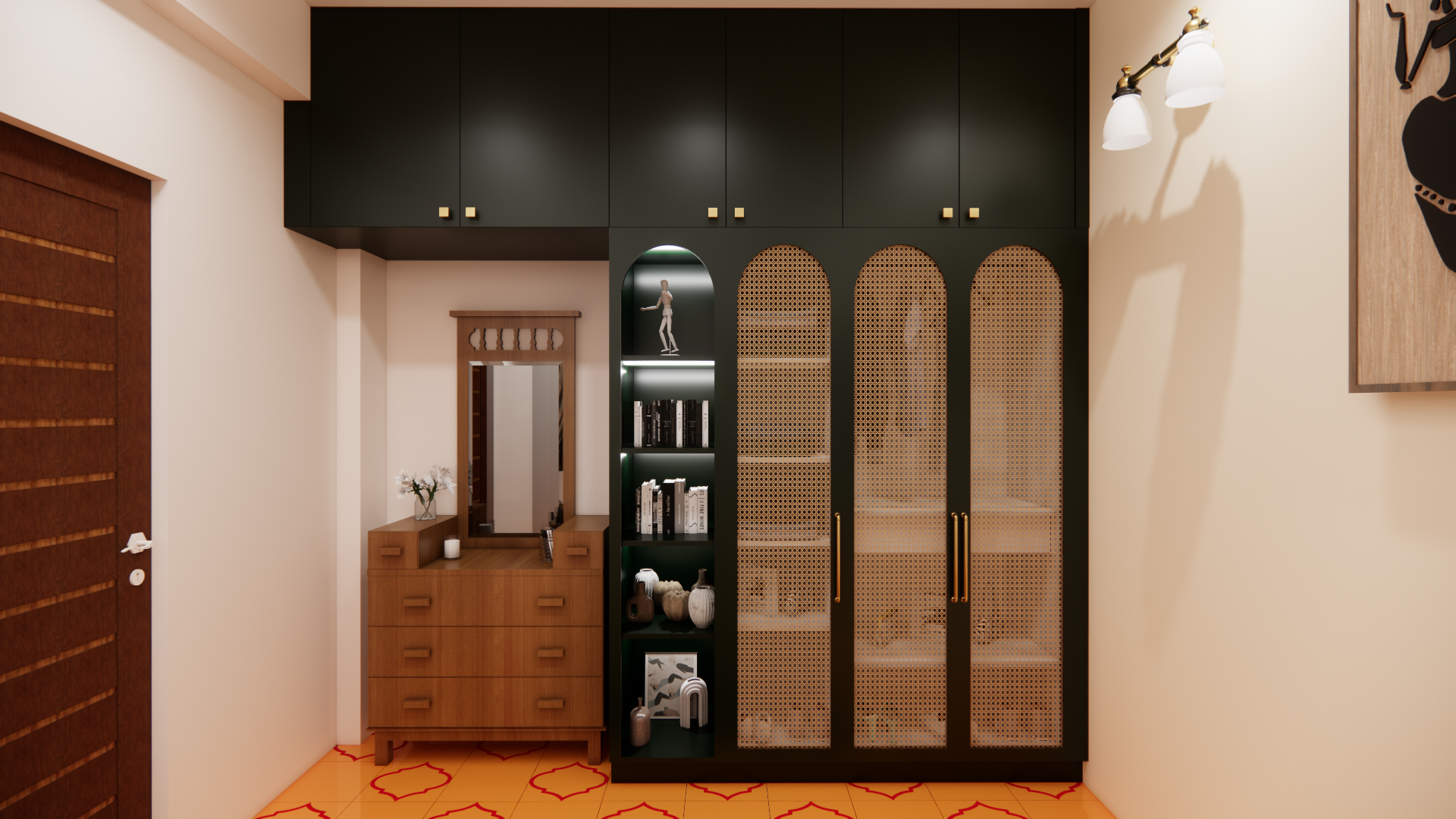Minimalist Master Bedroom interior design for Chennai homes