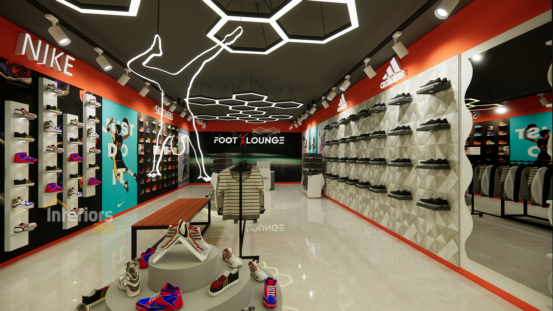Luxury retail interior design in Chennai by Interiors360