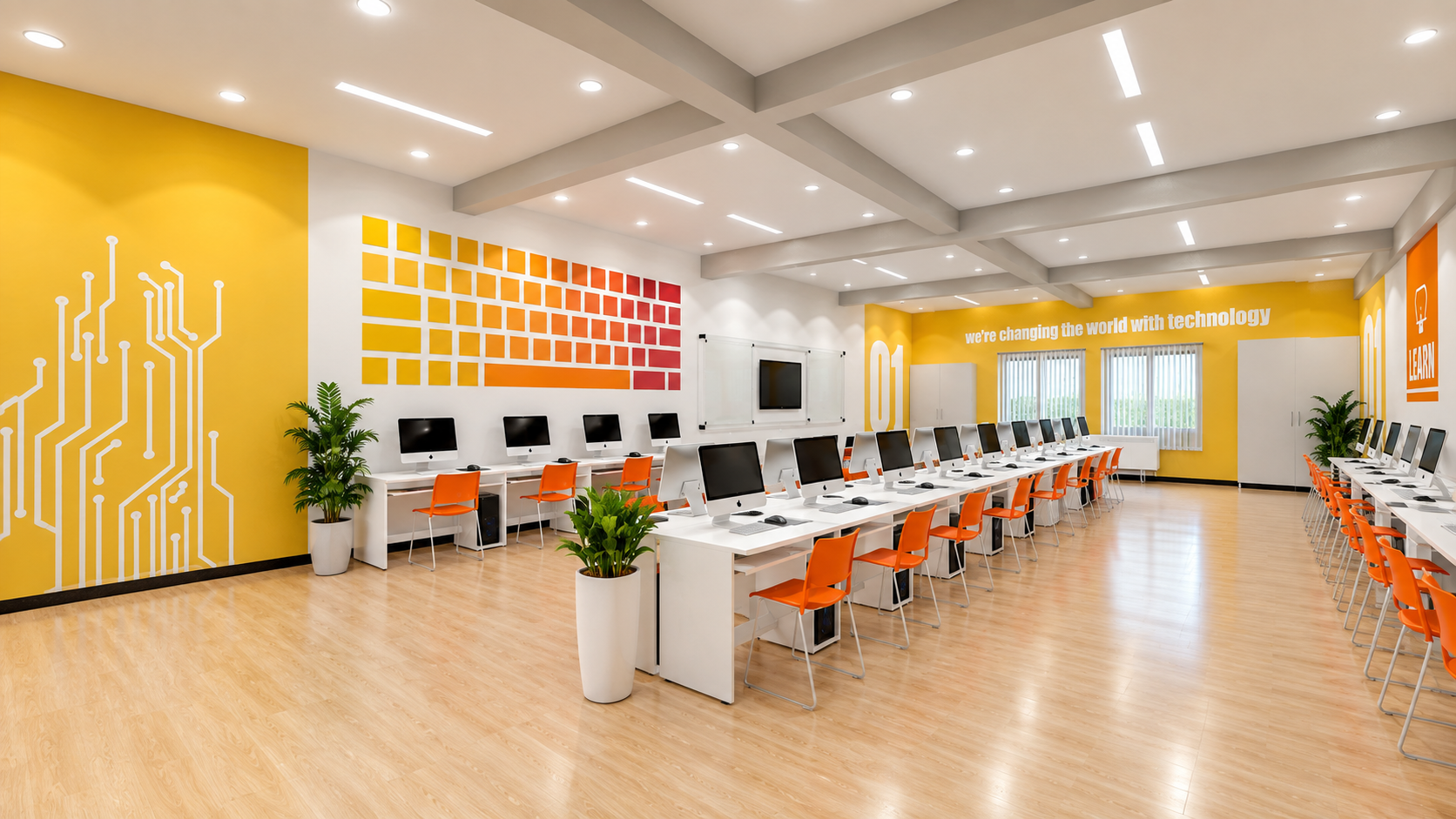 Premium school interior design project in Chennai