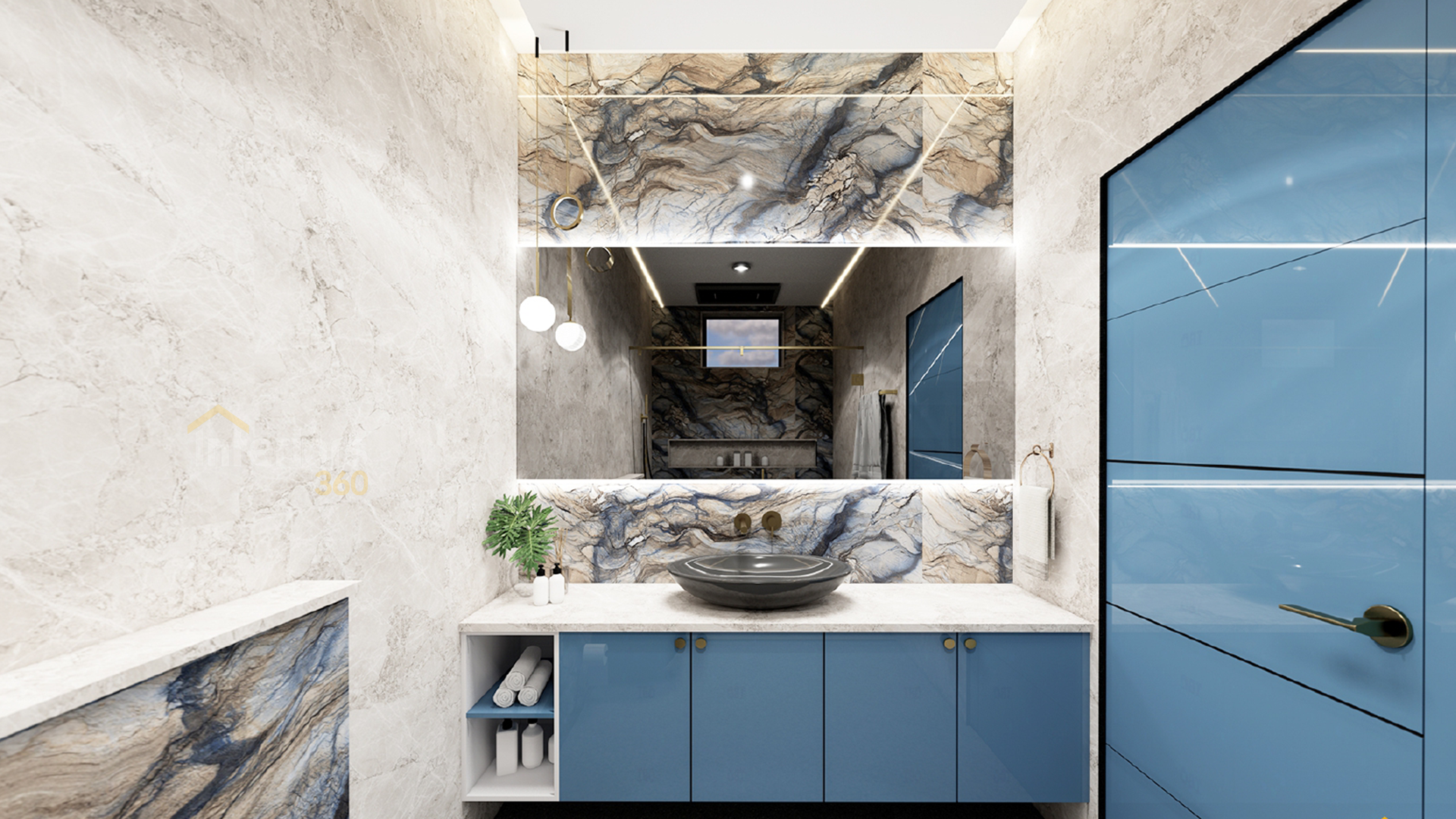 Elegant luxury villa home interior design in Chennai